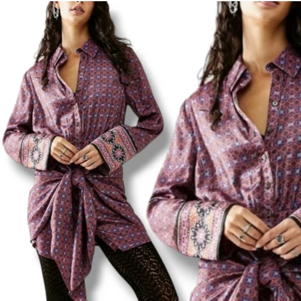 Free people shirt dress